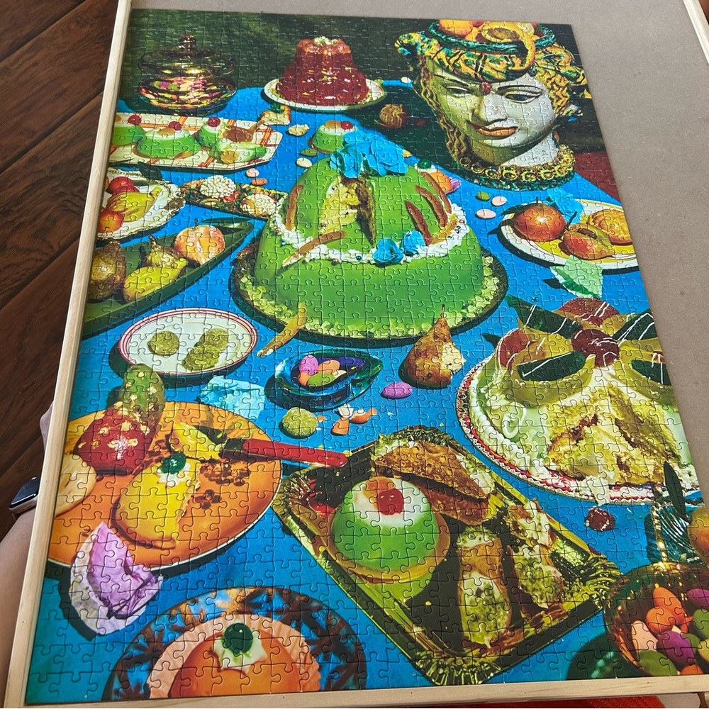Triumph of Gluttony Piecework Puzzle - Picture 2 of 3